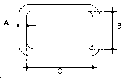 Stainless Steel Rectangular Rings | Bosun Supplies